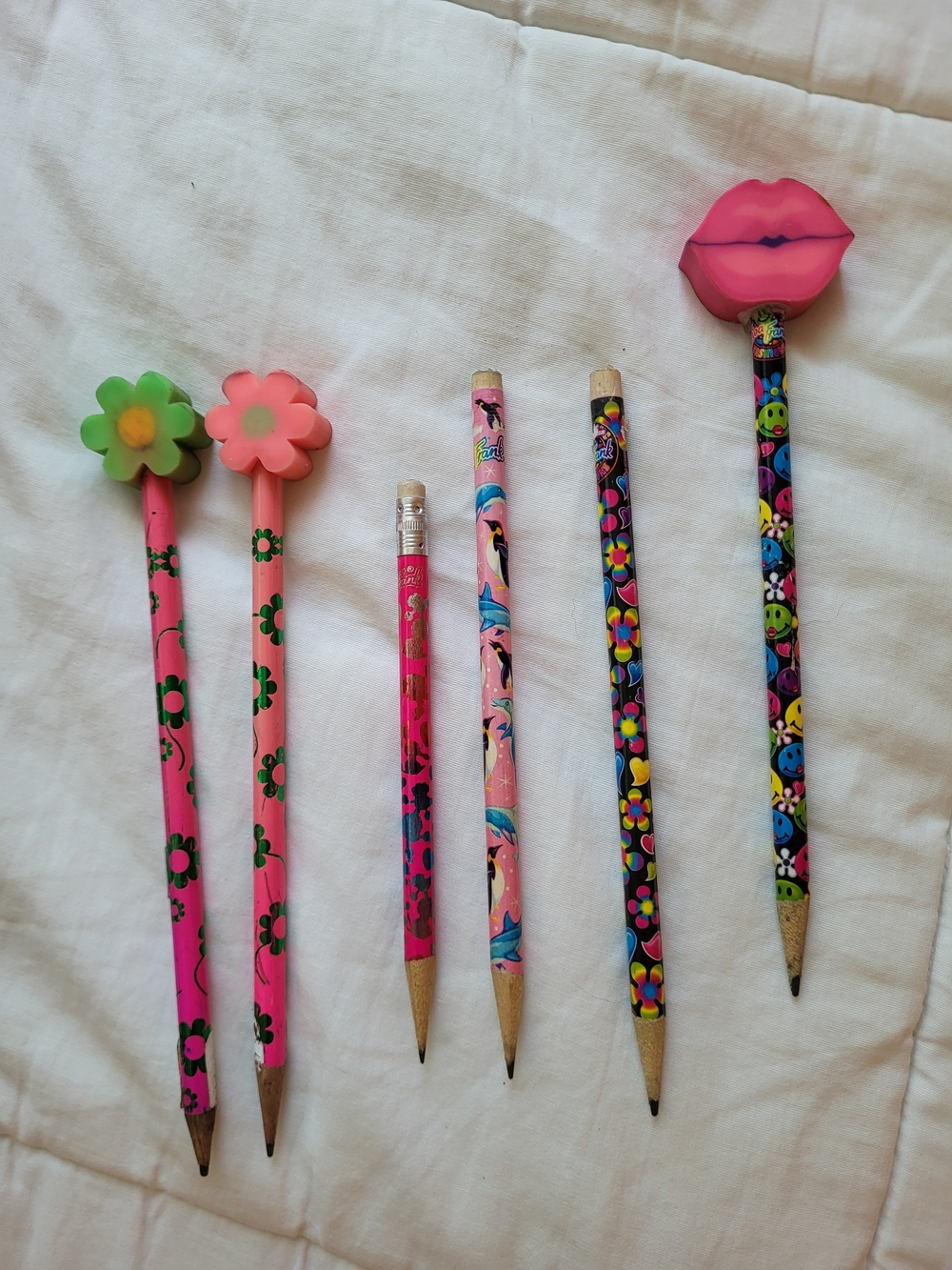 Vintage Lisa Frank Pencils